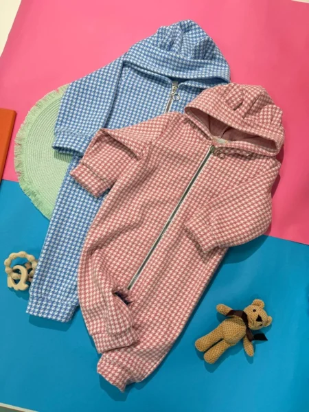 2030 Комбинезон дитячій з вушками (68,74,80)