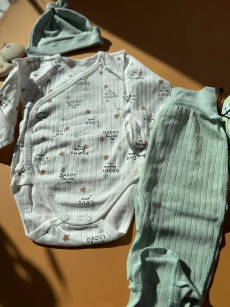 Комплект Newborn (боді, повзунки, шапочка)