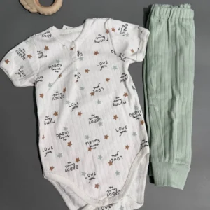 Комплект Baby (боди с коротким рукавом + штаны)