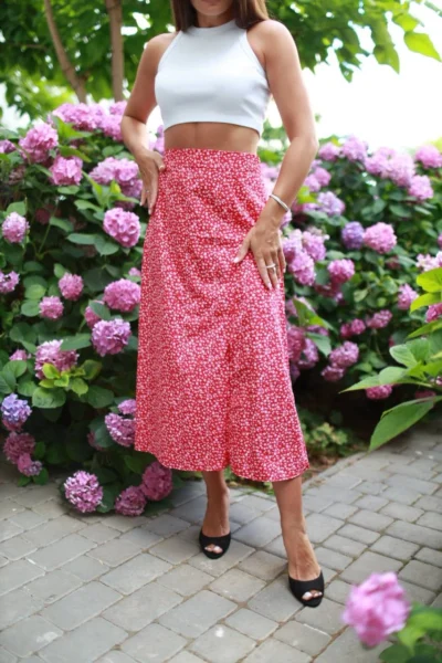 Women's midi skirt