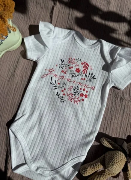 Bodysuit “Ukrainian man / Ukrainian woman” (short sleeve)