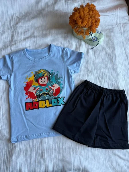 Set for boys t-shirt + shorts 2082