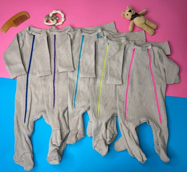 Children's zippered figures