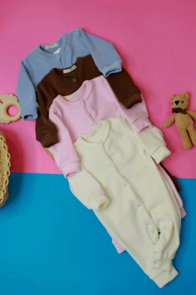 Plush romper “Warm Touch”