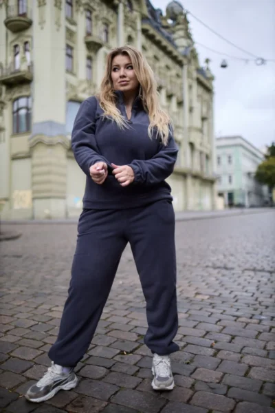 Women's fleece suit