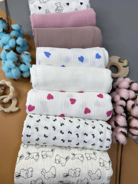 Muslin nappy 110*90