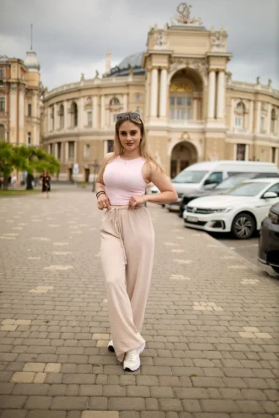 Брюкі жіночі базові 1078