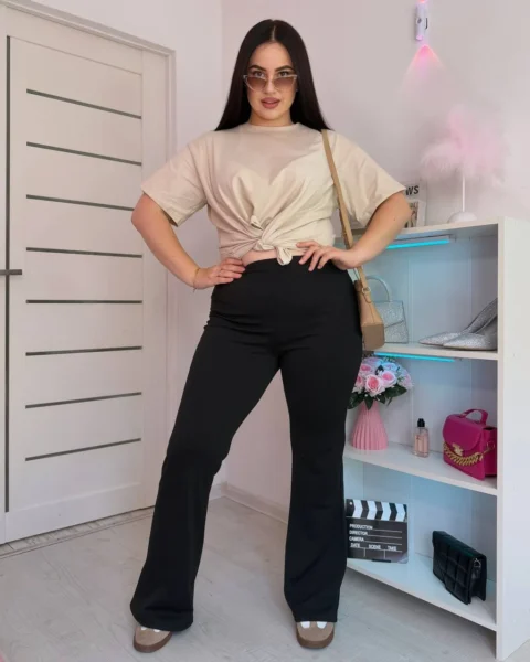 Брюки женские базовые idiali 841